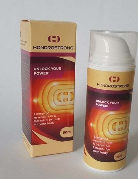Photo of Hondrostrong natural cream from Jim's review