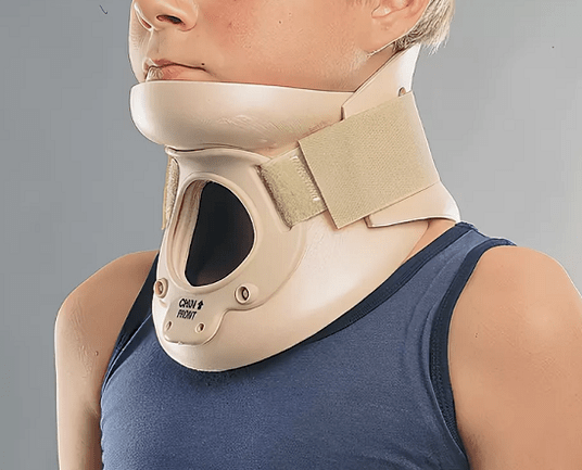 neck orthosis in osteochondrosis